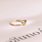 Stunning 0.2 TCW Round Moissanite Stones Half Eternity Wedding Bands 8