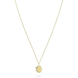 0.20 CT Round & Marquise Moissanite Diamond Secret Garden Medallion Pendant Necklace in Solid Gold 3
