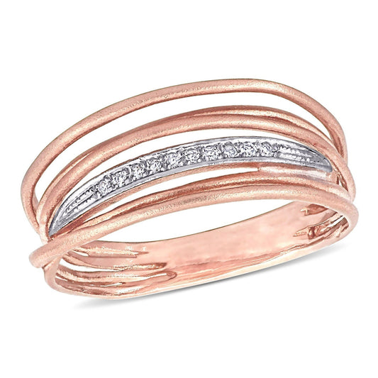 Round Cut Cubic Zirconia in 925 Sterling Silver Wedding Bands 1