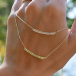 0.33 TCW Round Peridot Lab Made Diamond- August Birthstone Necklace 7