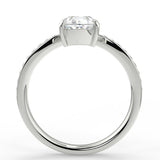 Stunning 1.35 CT Pear Moissanite Engagement Ring with Tiara Design 6