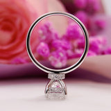 Stunning 2.0 CT Cushion Moissanite Engagement Ring with Solitaire Design 4