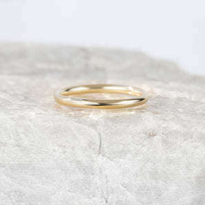 Stunning Thin Metal Wedding Bands