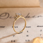 Stunning 2.0 CT Marquise Cut Moissanite Engagement Ring with Solitaire Design 8