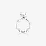 Stunning 1.5 CT Round Moissanite with Solitaire Design Engagement Ring 2