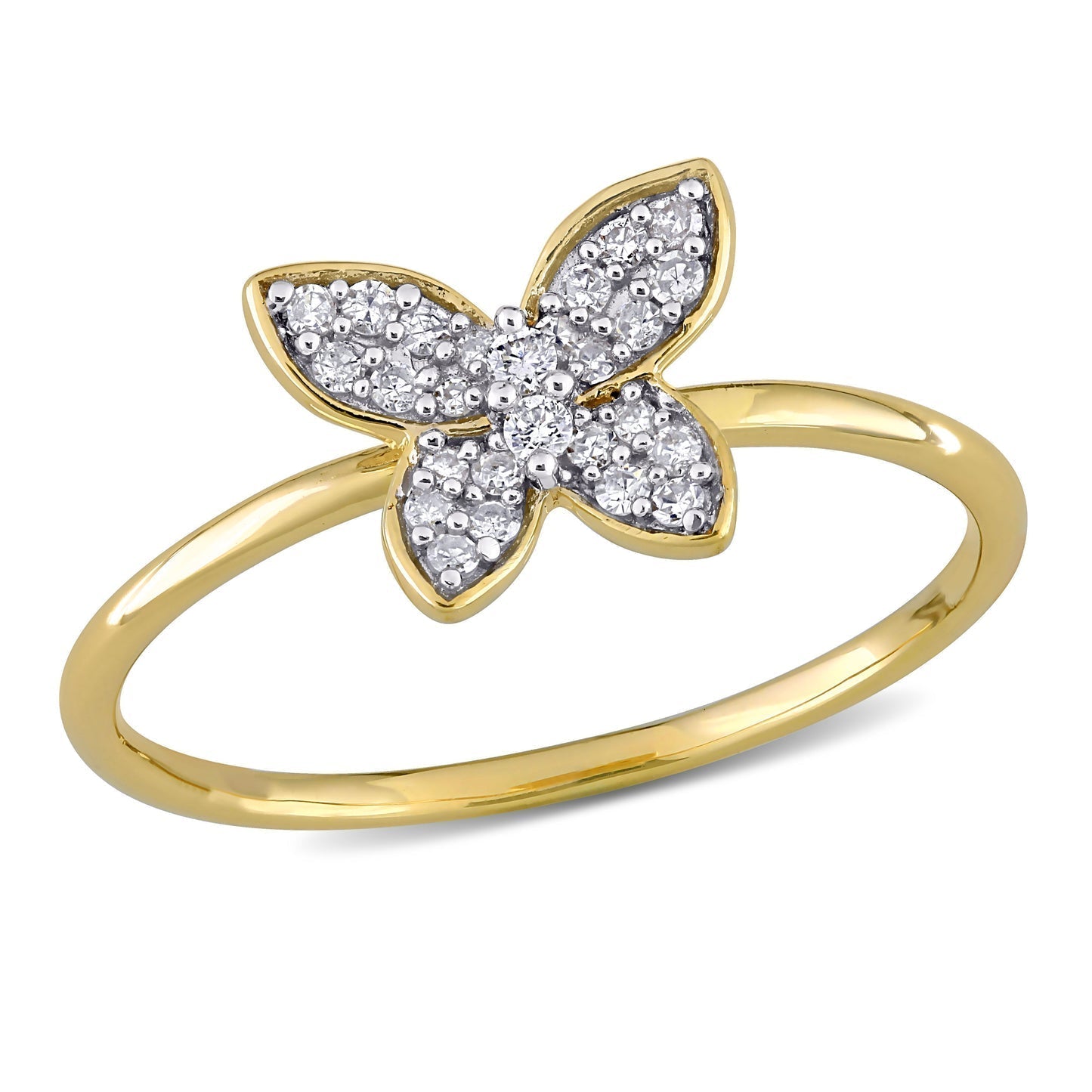 Round Cut Cubic Zirconia in 925 Sterling Silver Wedding Bands 1