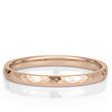 Stunning Hammered Metal Wedding Bands 5