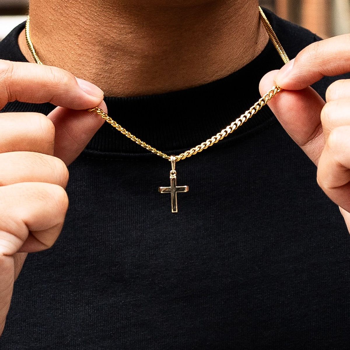 Cross Pendant Silver Pendant for Him 4