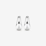 Round Cut Cubic Zirconia in 925 Sterling Silver Earrings 2