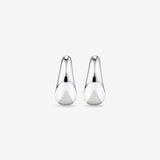Round Cut Cubic Zirconia in 925 Sterling Silver Earrings 2