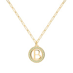 0.21 TCW Round Peridot Lab Made Diamond- August Birthstone Pendant Necklace 5