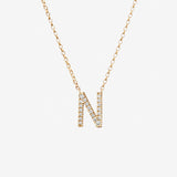 Round Cut Cubic Zirconia in 925 Sterling Silver Necklace 1