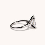 Stunning 4.03 CT Radiant Moissanite Engagement Ring with Solitaire Design 2