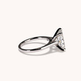 Stunning 4.03 CT Radiant Moissanite Engagement Ring with Solitaire Design 2