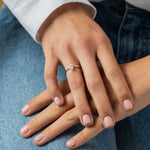 Stunning 0.5 CT Oval Moissanite Engagement Ring In Solitaire Design 5
