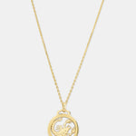 Round Cut Cubic Zirconia in 925 Sterling Silver Necklace 1