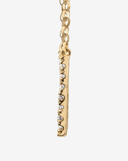 Round Cut Cubic Zirconia in 925 Sterling Silver Necklace 2