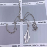 Round Cut Cubic Zirconia in 925 Sterling Silver Necklace 5