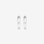 Round Cut Cubic Zirconia in 925 Sterling Silver Earrings 2