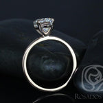 Stunning 2.10 CT Oval Moissanite Engagement Ring with Solitaire Design 7