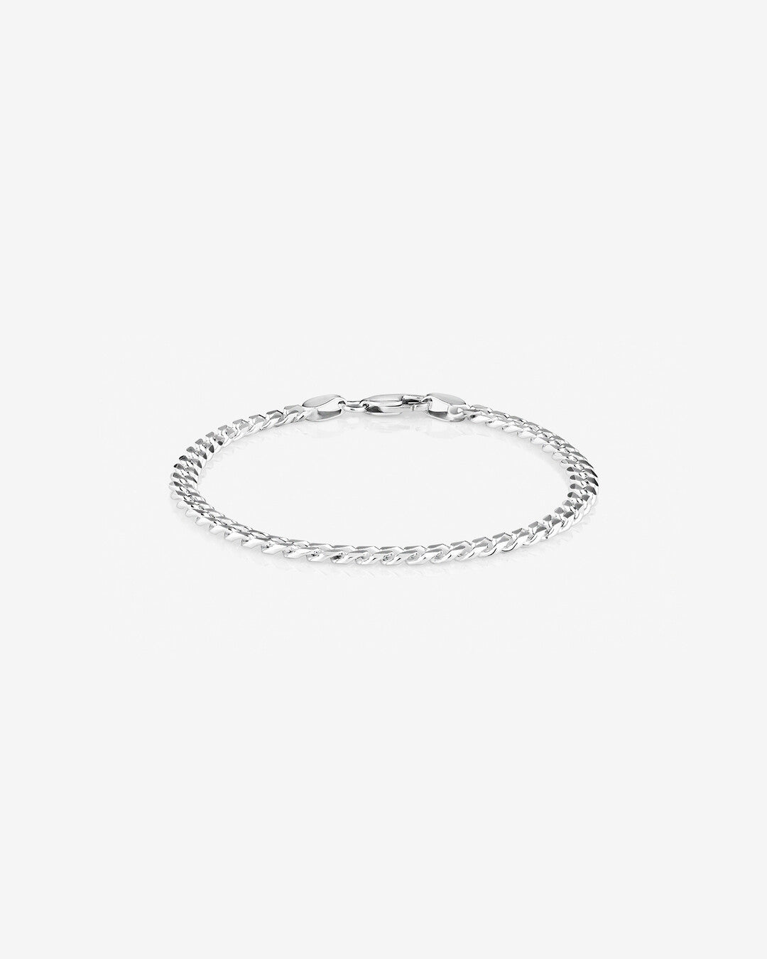 Round Cut Cubic Zirconia in 925 Sterling Silver Bracelet 1