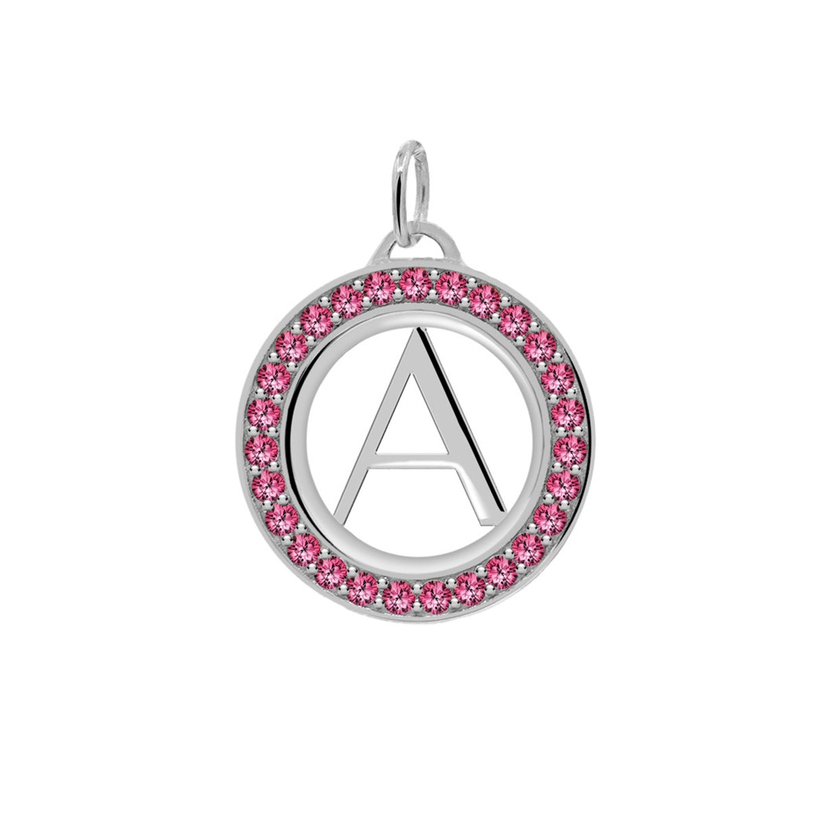 1.155 TCW Round Garnet Lab Made Diamond- July Birthstone Pendant 7