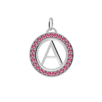 1.155 TCW Round Garnet Lab Made Diamond- July Birthstone Pendant 7