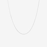 Round Cut Cubic Zirconia in 925 Sterling Silver Necklace 1