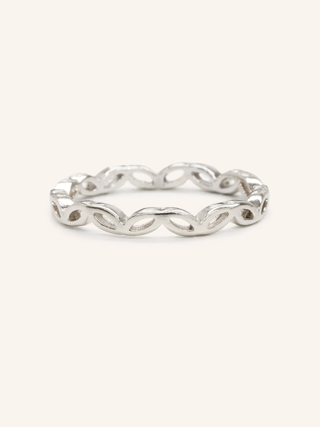 Stunning Crown Leaf Metal Wedding Bands 2