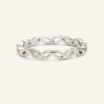 Stunning Crown Leaf Metal Wedding Bands 2