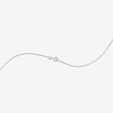 Round Cut Cubic Zirconia in 925 Sterling Silver Necklace 3