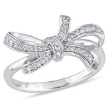 Round Cut Cubic Zirconia in 925 Sterling Silver Wedding Bands 8