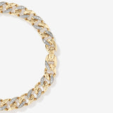 Round Cut Cubic Zirconia in 925 Sterling Silver Bracelet 4