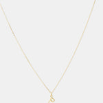 Round Cut Cubic Zirconia in 925 Sterling Silver Necklace 1