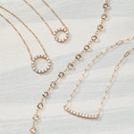 9.36 TCW Round Diamond Lab Made Diamond- April Birthstone Necklace 3