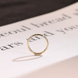 Stunning 0.1 TCW Round Moissanite Stones Dainty Wedding Bands 10