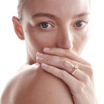 Stunning 0.5 TCW Round Moissanite Stones Half Eternity Wedding Band 2