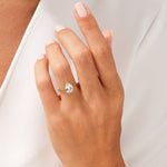Stunning 1.0-2.0 CT Pear Moissanite Engagement Ring with Dainty Design 8