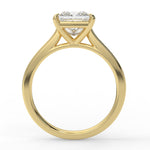 Stunning 1.30 CT Princess Moissanite Engagement Ring with Solitaire Design 2