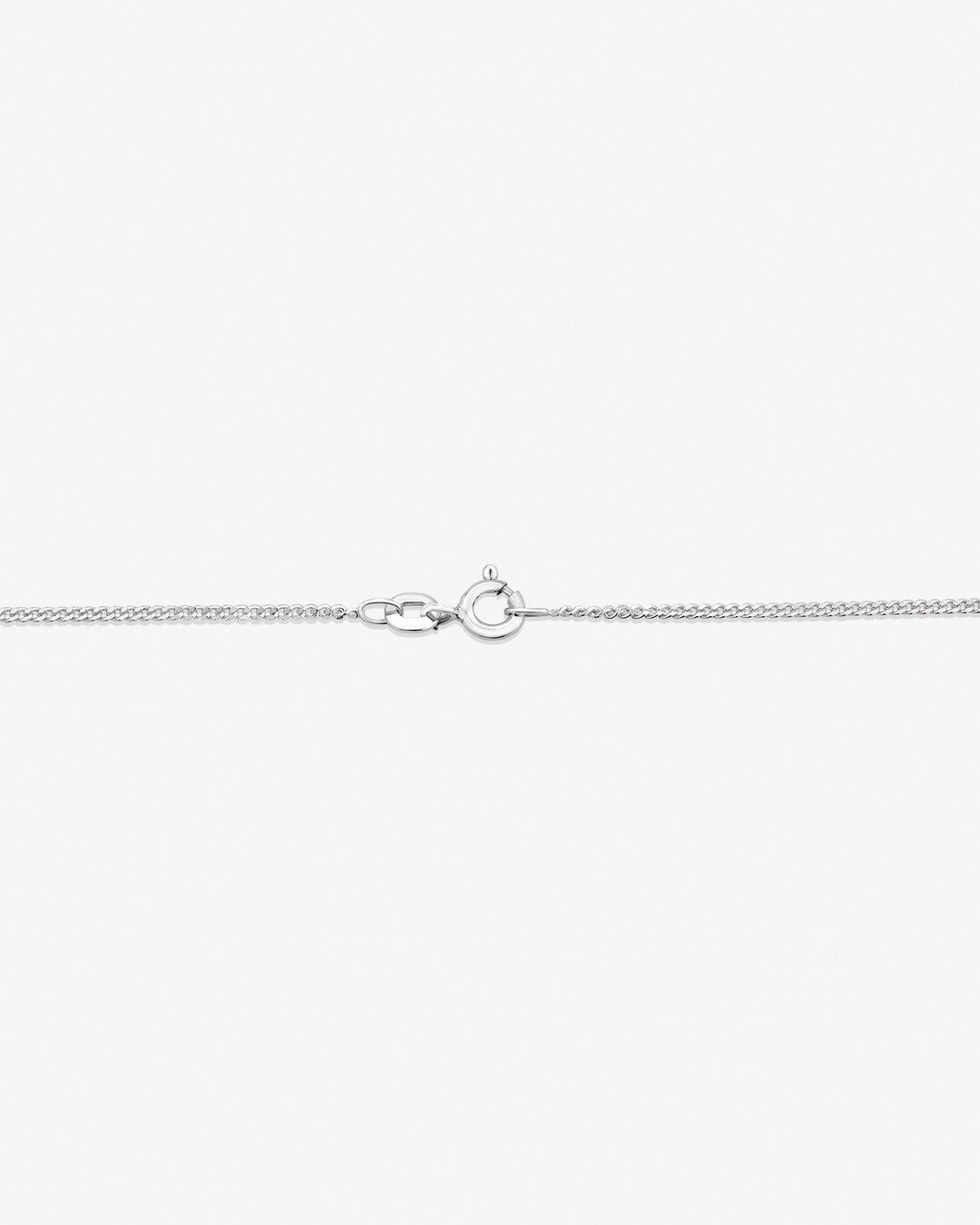 Round Cut Cubic Zirconia in 925 Sterling Silver Necklace 3