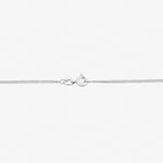 Round Cut Cubic Zirconia in 925 Sterling Silver Necklace 3