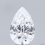 3.09ct D VVS2 Pear IGI lab