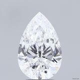 3.09ct D VVS2 Pear IGI lab