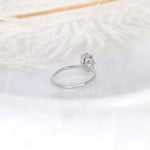 Stunning 1.75 CT Radiant Moissanite Engagement Ring with Solitaire Design 3