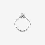 Stunning 0.5 CT Oval Moissanite Stone Engagement Ring In Solitaire Design 2