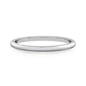 Classic Plain Metal Wedding Band