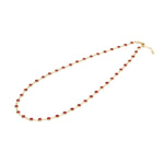 11.8 TCW Round Garnet Lab Made Diamond- January Birthstone Necklace 4