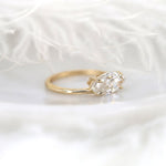Stunning 1.80 CT Marquise Moissanite Engagement Ring with Solitaire Design 2