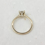 Stunning 1 CT Round Moissanite Engagement Ring With Solitaire Design 3