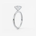 Round Solitaire Lab Grown Diamond Engagement Ring
